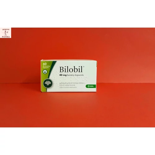 Bilobil 40 mg kemény kapszula 60x