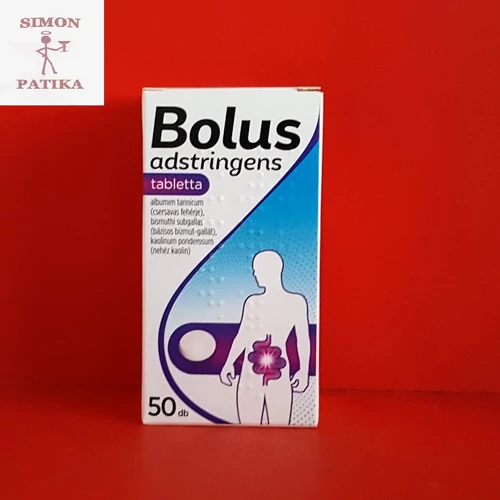 Bolus adstringens hasmenésre tabletta 50db