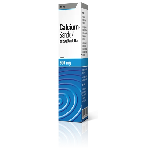 Calcium-Sandoz pezsgőtabletta 20db