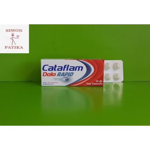 Cataflam Dolo Rapid 25 mg kapszula 20db