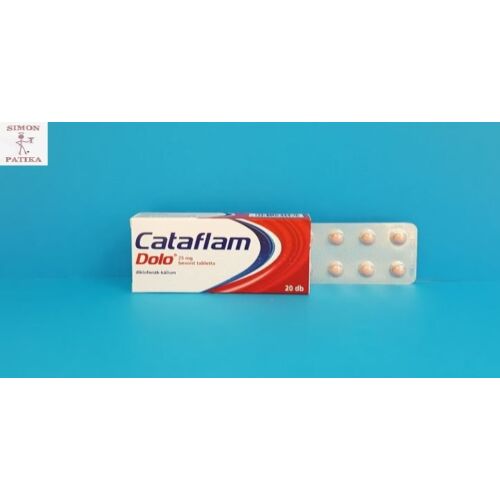 Cataflam Dolo 25 mg bevont tabletta 20db