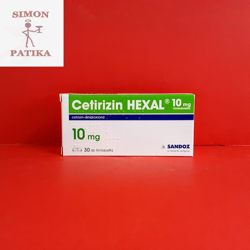 Cetirizin HEXAL 10 mg filmtabletta 30db