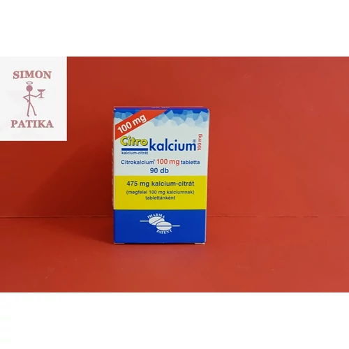 Citrokalcium 100 mg tabletta 90db