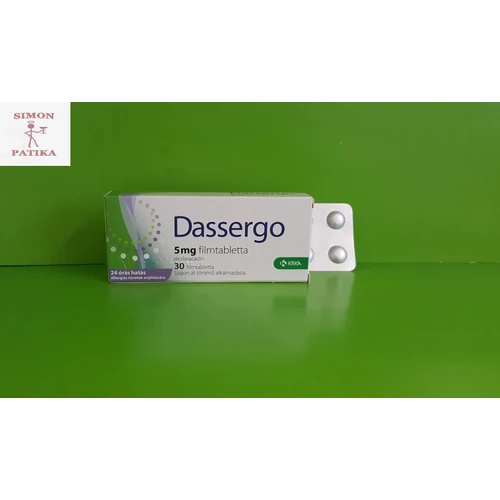 Dassergo 5 mg allergia filmtabletta 30db