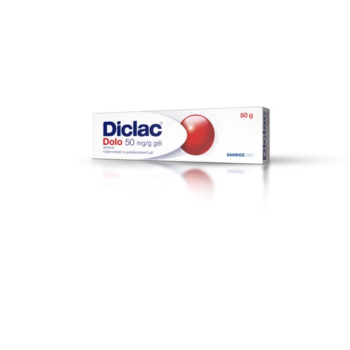 Diclac Dolo 50mg/g gél 50g