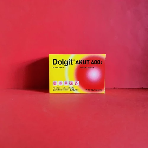 Dolgit Akut 400 mg lágy kapszula 30db