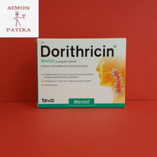 Dorithricin mentol szopogató tabletta 20db