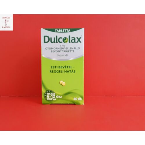 Dulcolax 5 mg gyomornedv ellenálló bevont tabletta 30db