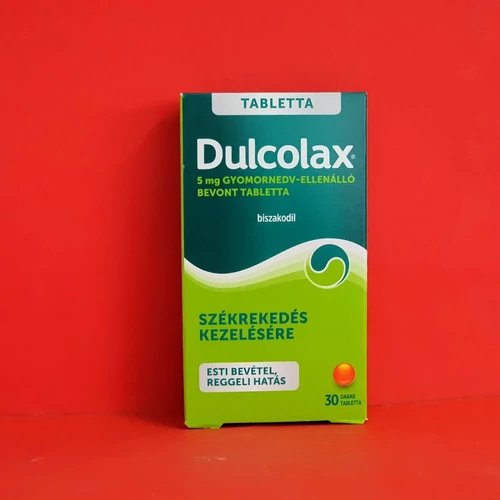 Dulcolax 5 mg gyomornedv ellenálló bevont tabletta 30db