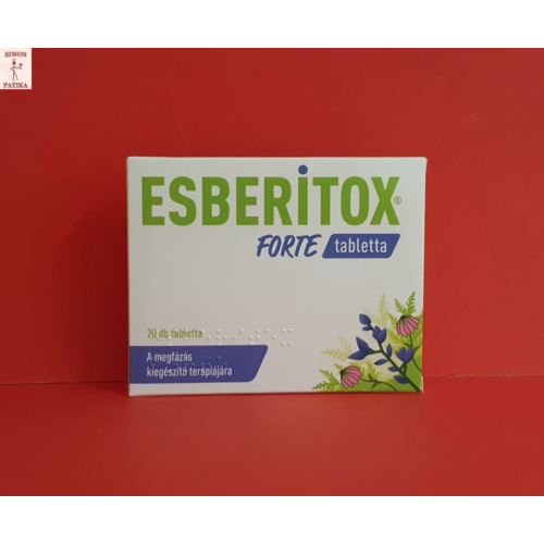 Esberitox Forte tabletta 20db