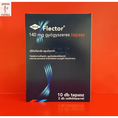 Flector 140 mg gyógyszeres tapasz 10db