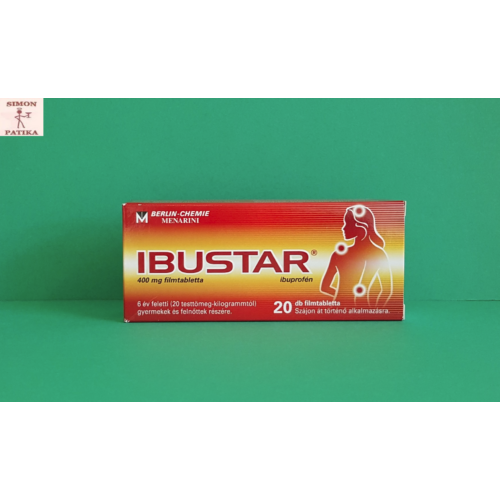 Ibustar 400 mg filmtabletta 20db