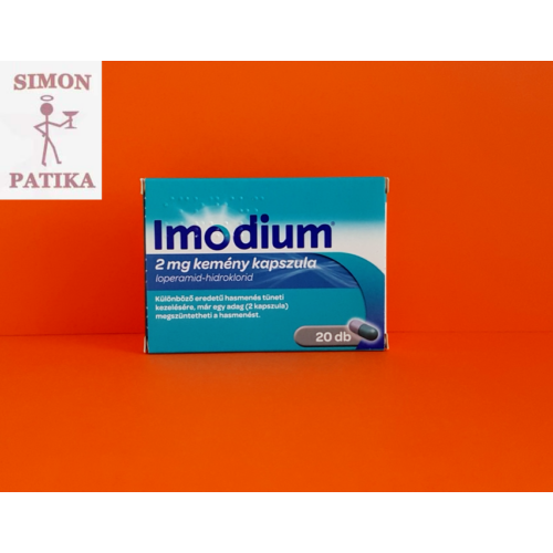 Imodium 2 mg kemény kapszula 20db