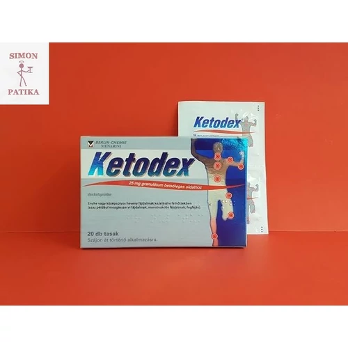 Ketodex 25 mg granulátum 20db