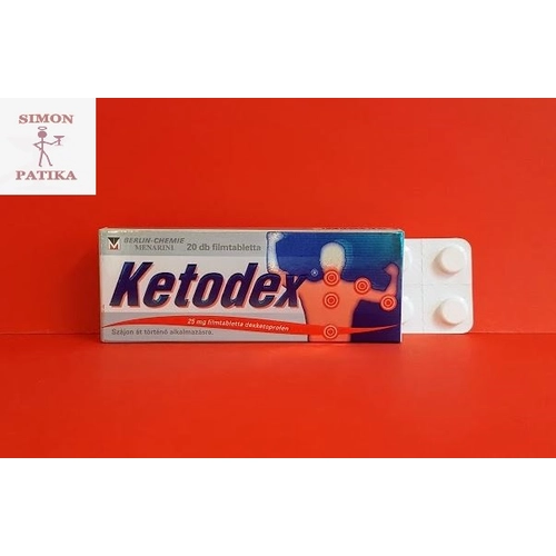 Ketodex 25 mg filmtabletta 20db