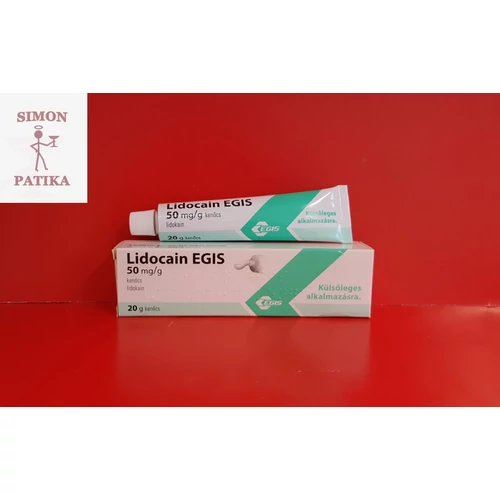 Lidocain EGIS 50 mg/g kenőcs