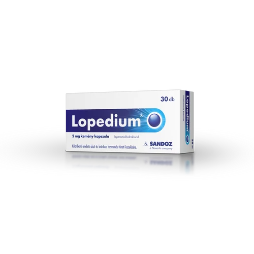 Lopedium 2 mg kemény kapszula 30db