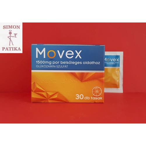 Movex 1500 mg glükozamin granulátum 30db