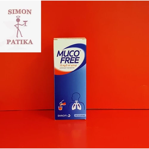 Mucofree 15 mg/5 ml szirup 100ml