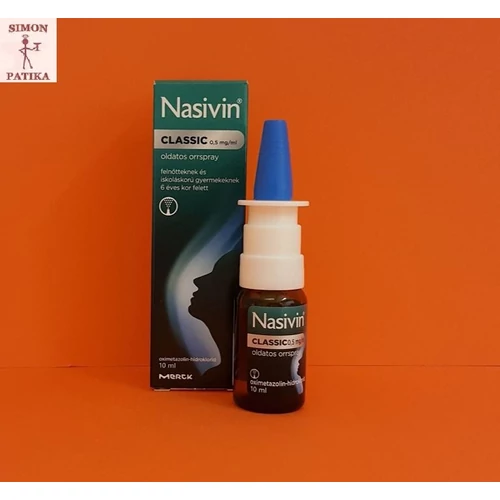 Nasivin Classic oldatos orrspray 10ml