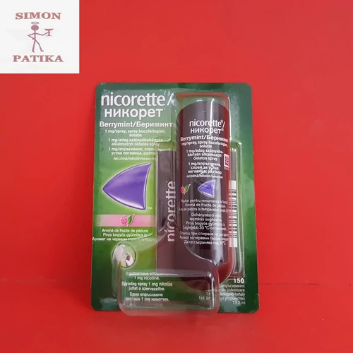 Nicorette Berrymint 1 mg/adag spray