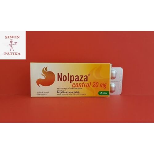 Nolpaza Control tabletta 14db