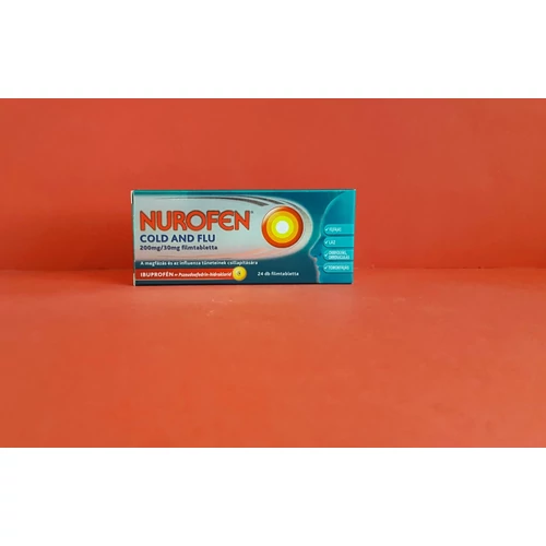 Nurofen Cold and Flu 200mg/30mg filmtabletta 24db