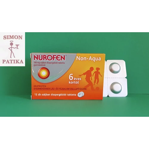 Nurofen Non-Aqua 100mg szájban diszpergálódó tabl.gyermek