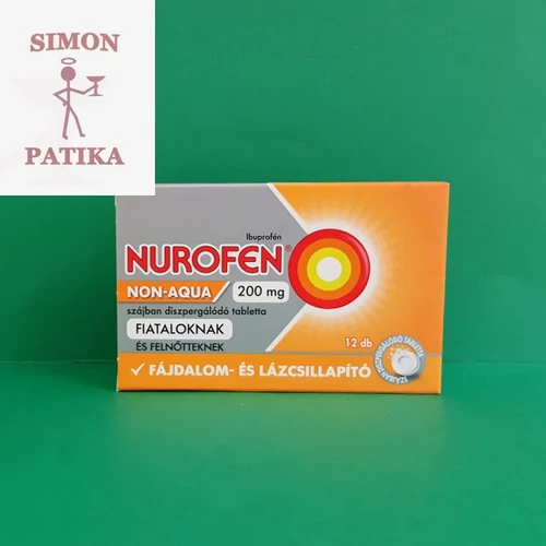 Nurofen Non-Aqua 200mg szájban diszpergálódó tabletta 12db