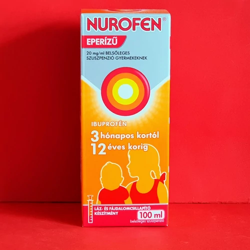 Nurofen  szuszpenzió eperízű 3 hónapostól 100ml