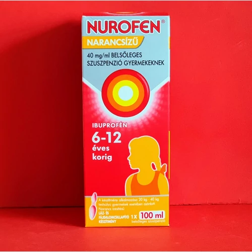 Nurofen  40mg/ml szuszpenzió gyermeknek narancsízű