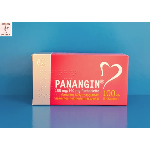 Panangin 158 mg/140 mg filmtabletta 100db