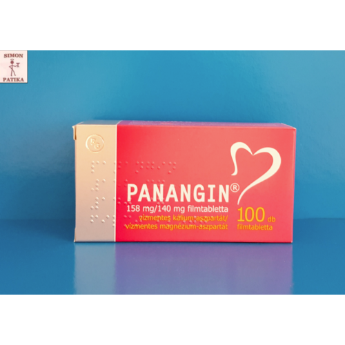 Panangin 158 mg/140 mg filmtabletta 100db