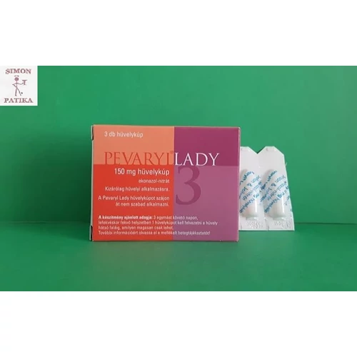 Pevaryl Lady 150mg hüvelykúp 3db