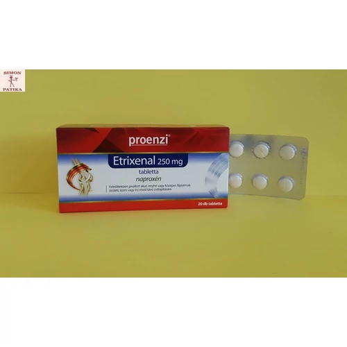 Etrixenal 250 mg tabletta 20db