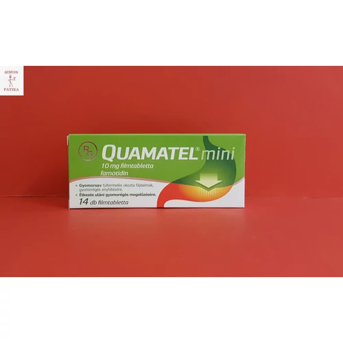 Quamatel Mini 10 mg filmtabletta 14x