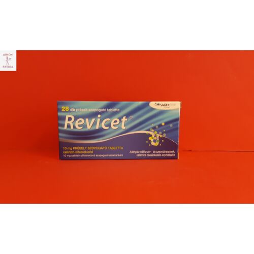 Revicet 10 mg préselt szopogató tabletta 28db