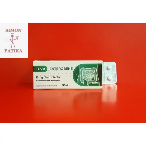 Teva-Enterobene hasmenésre filmtabletta 50db