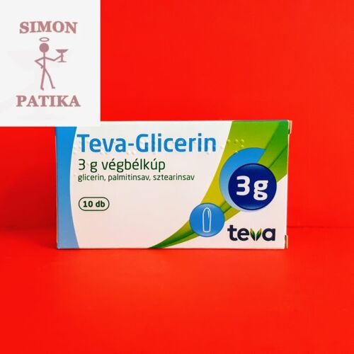 Teva- Glicerin 3g kúp felnőtteknek 10db