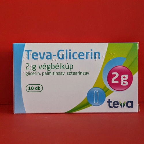 Teva- Glicerin 2g kúp gyerekeknek 10db