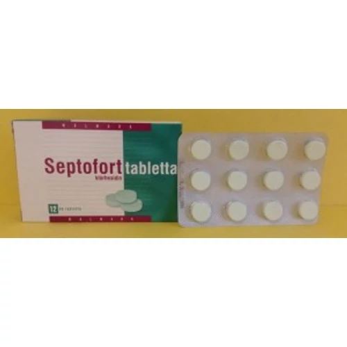 Septofort szopogató tabletta 12db