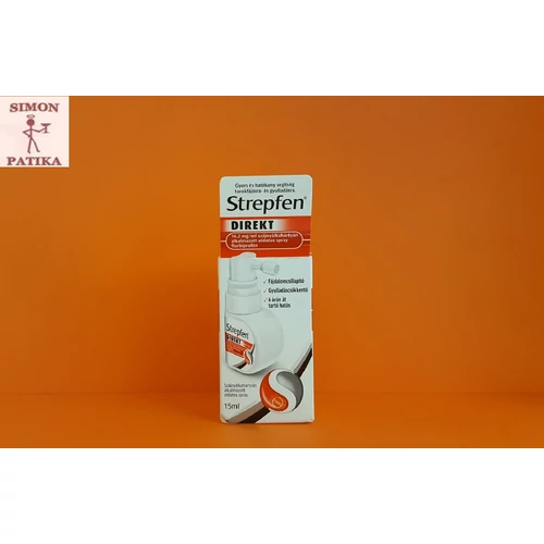 Strepfen DIREKT 16,2 mg/ml szájnyálkahártyán alkalmazott oldatos spray