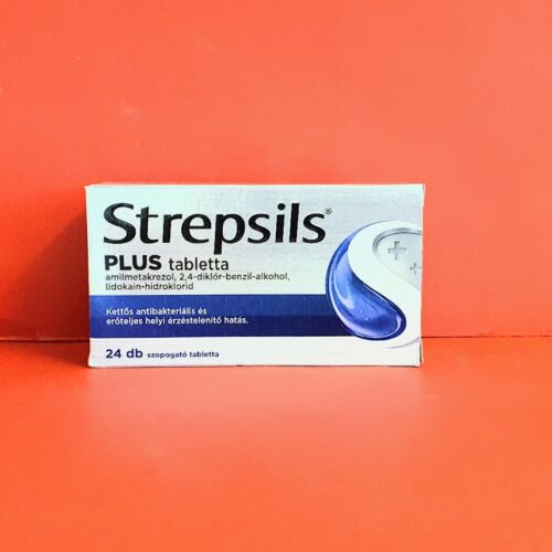 Strepsils Plus tabletta 24db