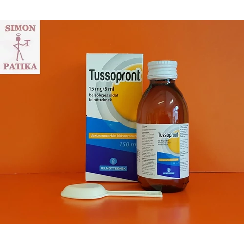 Tussopront 15 mg/5 ml oldat felnőtteknek