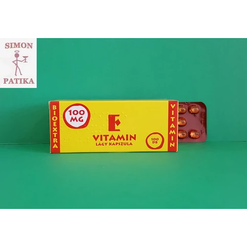 Vitamin E Bioextra 100mg kapszula 100db