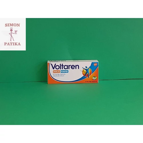 Voltaren Dolo Rapid 25mg lágy kapszula 20db