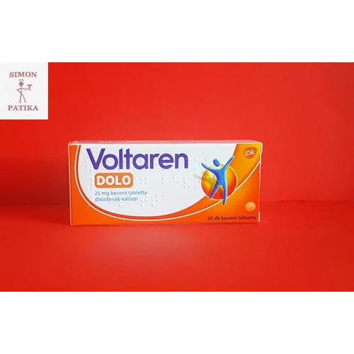 Voltaren Dolo 25mg bevont tabletta 20db