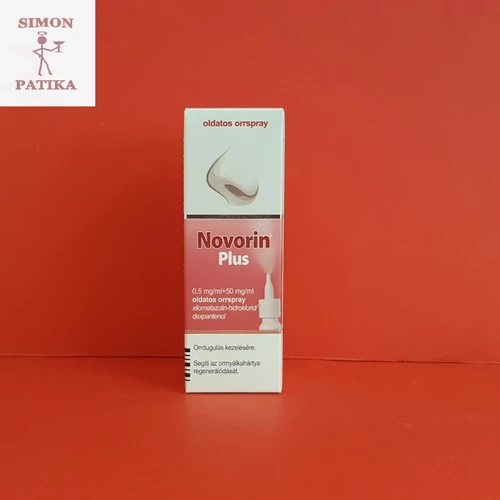 Novorin Plus 0,5mg/ml+50mg/ml oldatos orrspray