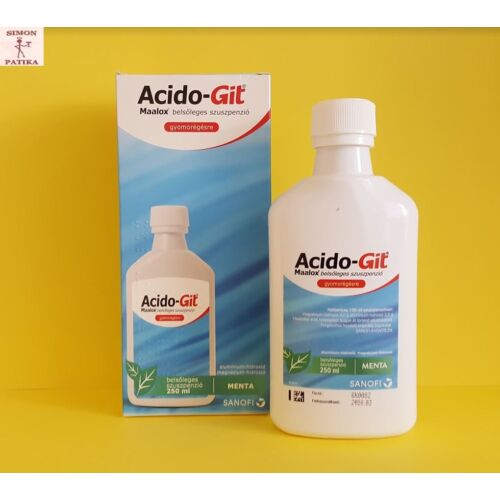 Acido-Git Maalox belsőleges szuszpenzió 250ml