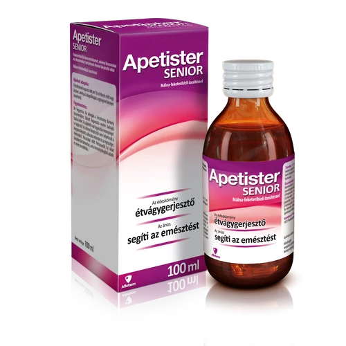 Apetister Senior oldat málna-feketeribizli 100ml